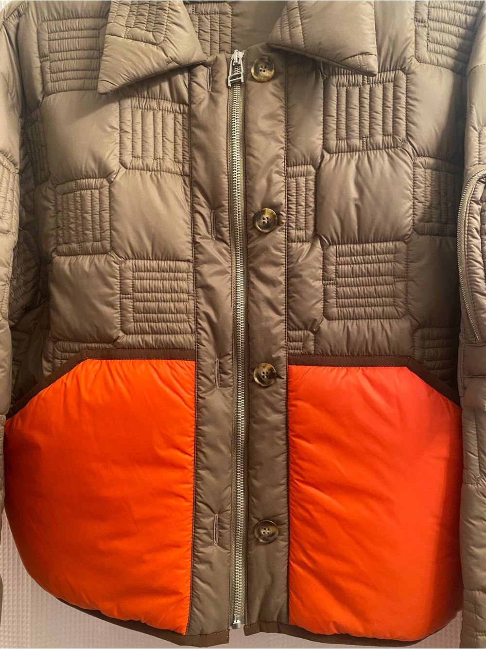Rare Ambush Monogram Quilted Jacket. - Picture 3 of 15